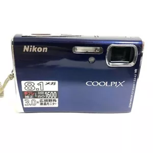 Nikon COOLPIX S51 Digital Camera 8.1MP 3x Optical Zoom Vintage Built-in Speaker - Picture 1 of 12
