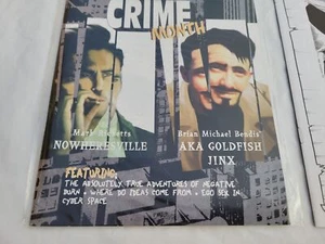 Lote de 2 cómics Wanted Monjo Sampler y Cal Crime Month Journal 1997 - Imagen 1 de 5
