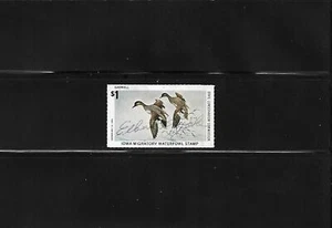 State Hunting/Fishing Revenues: IA 1974 Duck Stamp IA-3 ($1) - Used (signed) - Picture 1 of 1
