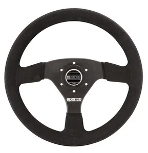Volante Sparco R 323 Gamuza Negro 330mm Diámetro 39mm Plato - Imagen 1 de 1
