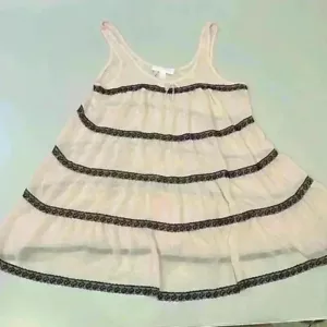 Oscar de la Renta Pink Label Pink and Black Lace Babydoll Nightgown size Small - Picture 1 of 4