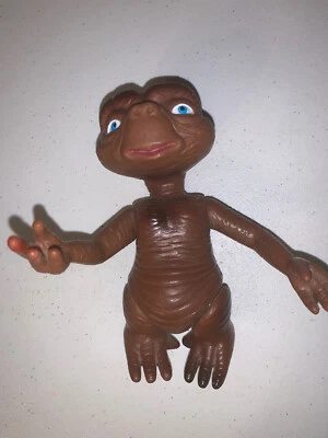 RARO Vintage 1980 DRUNK E.T. Figura de acción extraterrestre Taiwán juguete de 6" Foto 1 de 3