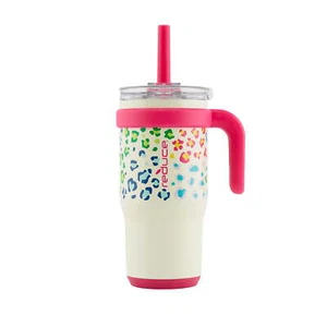 Reduced Coldee Kids Tumbler with Spill-Proof Straw Stainless Steel 18 oz - Picture 1 of 8