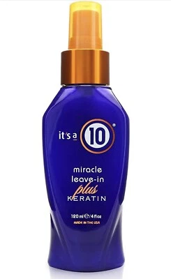 Its a 10 Haircare Miracle Leave-In Plus Keratin 4oz Conditioner *Brand New! - Image 1 of 4