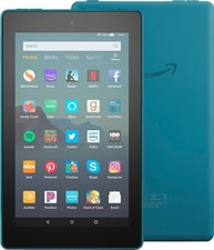 🔥2021 AMAZON KINDLE FIRE 7" TABLET ALEXA 16GB LatestGen DualCam Black/Blue/Plum