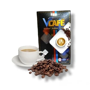 Brazilian Arabica Coffee By Volten Vcafe Black Ginger Extract 20 Sachets/Box - Picture 1 of 7