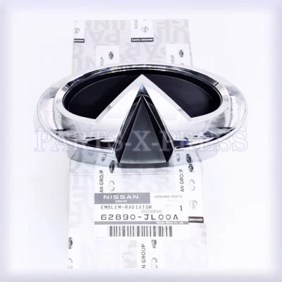 62890JL00A OEM GENUINE NISSAN INFINITI G37 Q60 FRONT RADIATOR EMBLEM  BADGE LOGO - Image 1 of 4