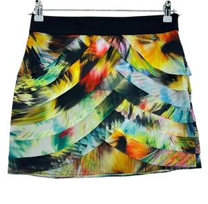 Ted Baker Women's Floral Mini Skirt Size 2 - W28 - Picture 1 of 7