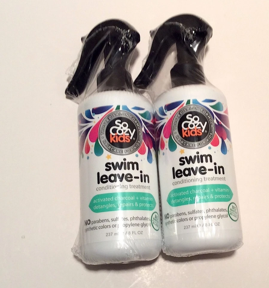 Lote de 2 - Tratamiento acondicionador sin enjuague para nadar tan acogedor para niños - Nuevo Foto 1 de 2