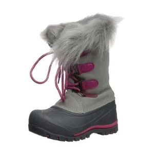 NEW Northside Girls’ Shoes Waterproof Suede Snow Drop II Boots - Picture 1 of 7