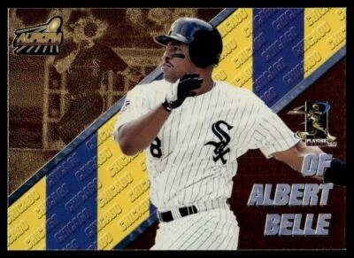 1998 PACIFIC AURORA PENNANT FEVER Frank Thomas/Albert Belle/Robin Ventura/Ozzie - Image 1 of 2