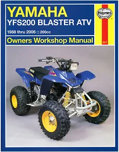Haynes Repair/Service Manual '88-06 Yamaha Blaster YFS200 (M2317) - Bild 1 von 1