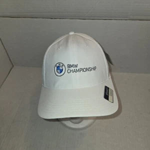 Gorra de golf BMW Championship nueva sin etiquetas blanca ajustable con correa por delante - Imagen 1 de 6