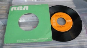 CARLOS BISSO -TODO ES POR TI / LA ULTIMA CHANCE- PROMO 1970 MEXICAN 7" SINGLE CS - Picture 1 of 4