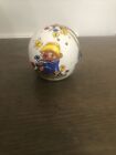 Paddington Bear Eden Toys Potpourri Pomander Ornament Ceramic Ball 1981