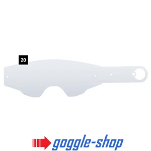 SPY FOUNDATION TEAR OFFS MOTOCROSS MX GOGGLES GENUINE - 20 PACK - Picture 1 of 3