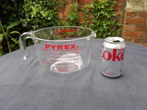 Ausgefallene PYREX Glas 2 Liter Messkanne - Bild 1 von 19