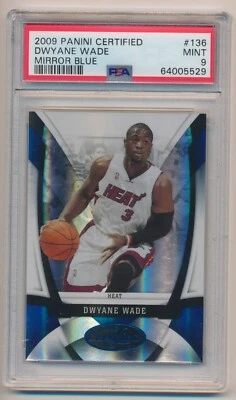 Dwayne Wade 2009-10 Panini Certified Mirror Blue #136 #078/100 HOF Heat - Image 1 of 2
