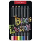 Faber-Castell - Crayons de couleur édition noire étain (12 pièces) (1 (IMPORTATION BRITANNIQUE) jouet NEUF