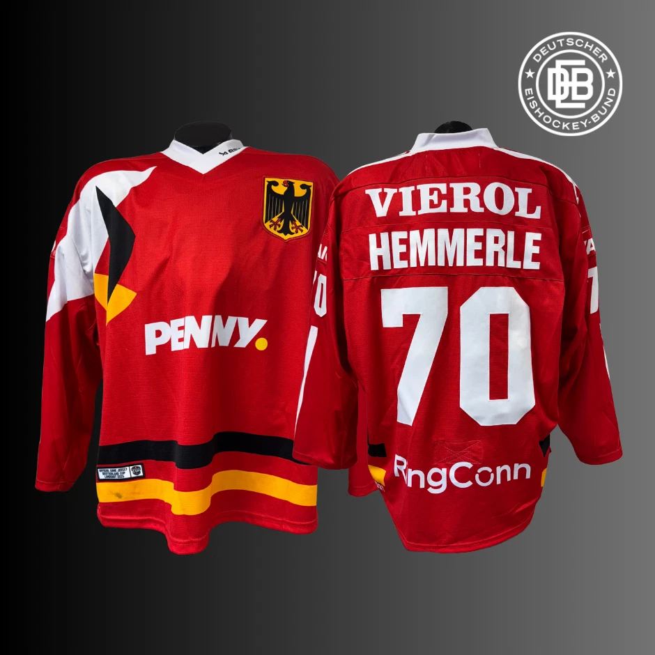 Eishockey GameWorn Trikot Frauen Deutschland Cup 2025 Lisa Hemmerle #70 - Bild 1 von 1