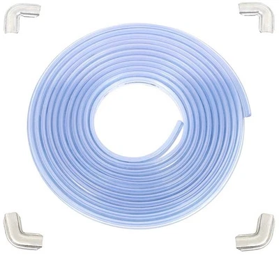 1977-79 Ford F-Series Truck/1978-79 Bronco; Conjunto de moldura para para-brisa; Cromado - Imagem 1 de 4