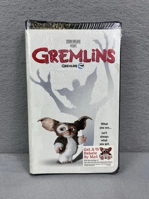 NEW VHS Tape Gremlins 1999 Black Clamshell Factory Sealed Warner Home Video - Image 1 of 4