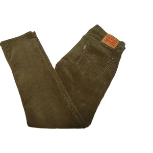 Etiqueta blanca de pana Levis 511 32x32 verde oliva - Imagen 1 de 4