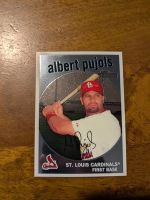 2008 Topps Heritage #C15 Albert Pujols Chrome #/1959 - Image 1 of 2