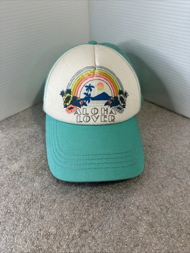 De colección Billabong Hawaii Aloha Lover Malla de Espuma Camionero Gorra Ajustar 5 Paneles Foto 1 de 4