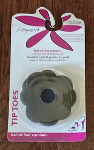 New Sealed Foot Petals Women's Tip Toes Ball Of Foot Cushions - Picture 1 of 2