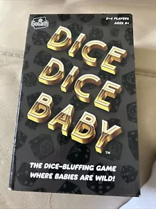 Dice Dice Baby the Dice Bluffing Game Where Babies Are Wild! 2-4 Players age 8+ - Picture 1 of 2