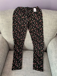 Gap Kids Floral 96%Cotton/4%Spandex Leggings Girls Sz. M8 NWT - Picture 1 of 7