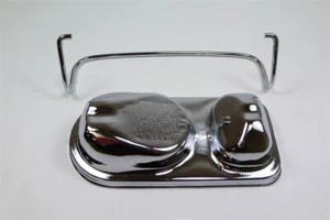 1973-1983 Ford Style Chrome Master Cylinder Cover Cap Single Bail Bendix 302 ROD - Picture 1 of 1