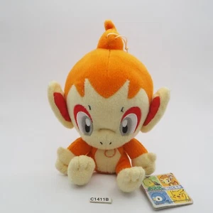 Chimchar C1411B Pokemon Banpresto 2006 Plush 8" TAG Stuffed Toy Doll Japan - Picture 1 of 9