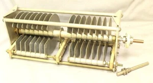 EF Johnson Split Variable Capacitor 100DD70 for Ham Radio Tuner or Linear Amp - Picture 1 of 8