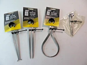 6" Outside / Inside Spring Caliper Divider EnKay NOS Lot - Picture 1 of 7