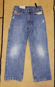 Team Realtree Kids Boys Camo Denim Jeans sz. 8 - Picture 1 of 7