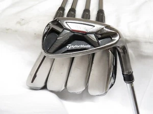 Used TaylorMade M2 Iron Set 7-PW,AW KBS Tour 90 Regular Flex Steel Shafts R - Picture 1 of 9