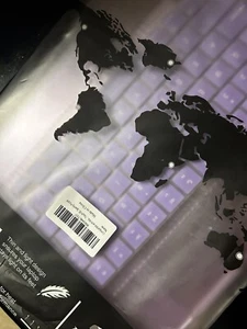 MacBook 13 Inch Touch Bar CASE AND KEYBOARD COVER CASE PURPLE SPARKLE - Picture 1 of 6