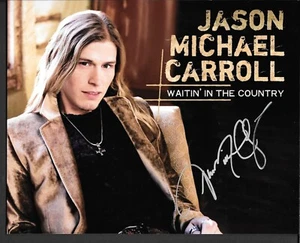 JASON MICHAEL CARROLL Signed PHOTO COUNTRY MUSIC / GRAND OLE OPRY - Picture 1 of 2