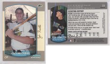 2000 Bowman Chrome Refractor Josh Hamilton #328