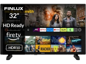 Finlux 32" Inch HD Ready HDR Smart Fire TV 720p With Freeview Play - 32MH24F - Picture 1 of 6