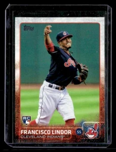 2015 Topps Update #US82 Francisco Lindor Rookie Card RC *Near Mint or Better* - Picture 1 of 2