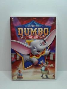 Preowned lightly used 2006 DVD Disney’s Dumbo Big Top Edition. Viewed no skips. - Picture 1 of 7