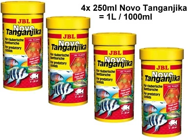 JBL Novo Tanganjika 1L / 1000ml Hauptfutterflocke räuberisch Buntbarsch MHD 4/25 - Bild 1 von 2