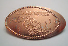 OKLAHOMA AQUARIM - fish -- elongated zinc penny