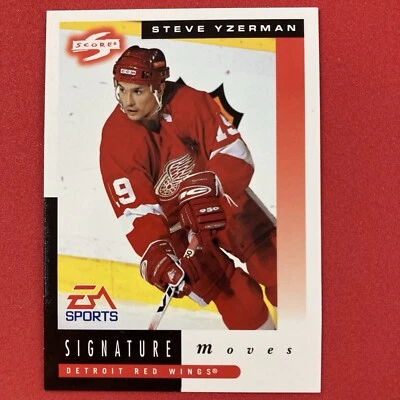 Steve Yzerman 1997-98 Score EA Sports Signature Moves #263 NHL Detroit Red Wings - Image 1 of 2