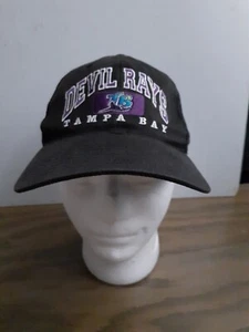 Tampa Bay Devil Rays Adjustable Hook & Loop Baseball Cap - Picture 1 of 5