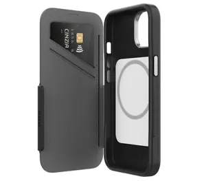 Genuine EFM Monaco iPhone 13 or 14 Pro Max 6.7" Leather Flip Card Wallet Case - Picture 1 of 7