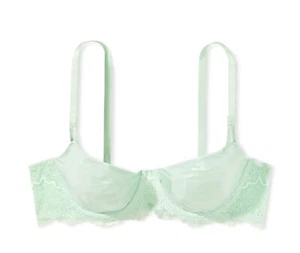 NWT (32B) Dream Angels VS- Wicked Unlined Smooth Shimmer Balconette Bra - Picture 1 of 1